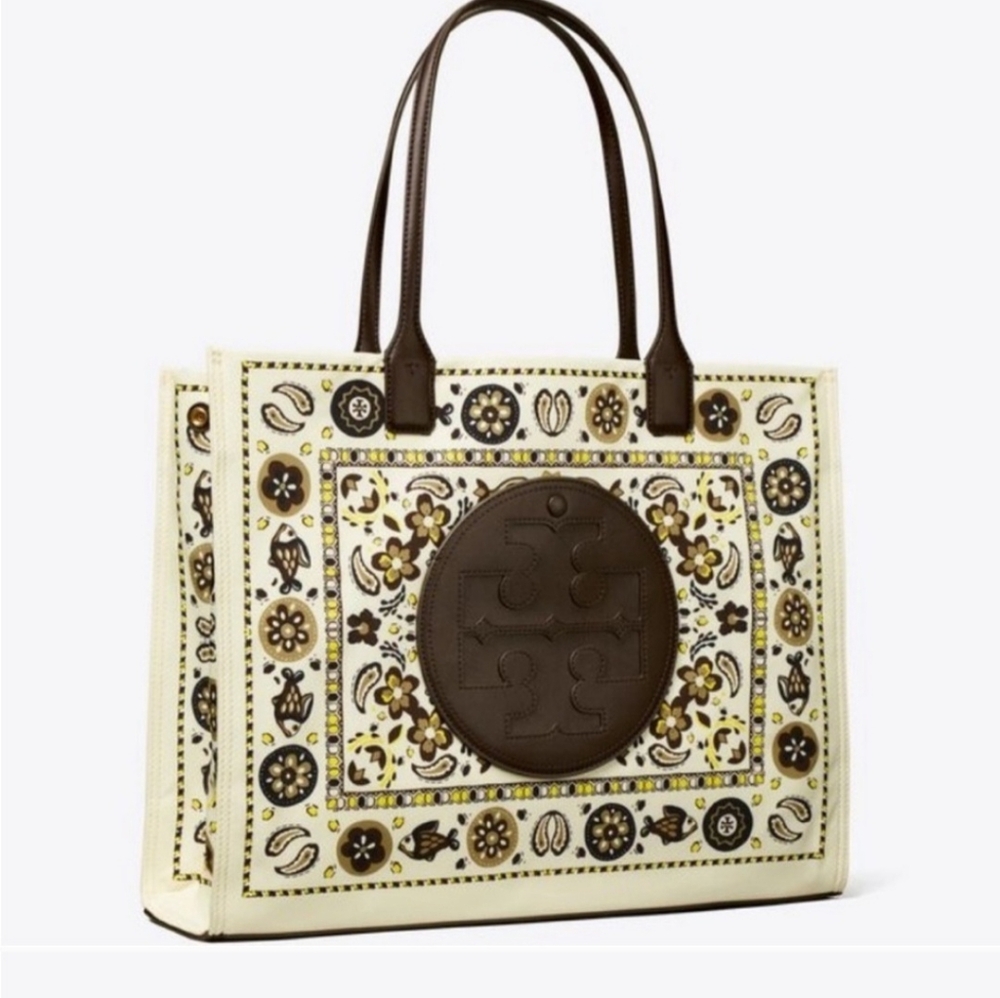 BRAND NEW Tory Burch Extra Large ELLA Pisces Tote - Picture 4 of 12